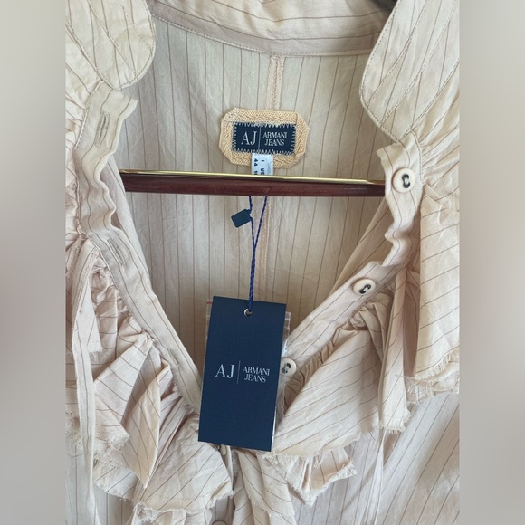 Armani Jeans shirt with ruffles - Picture 5 of 8